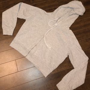 garage zip up sweater size small